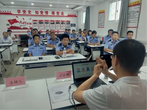 體檢科深入民警基層，開展健康知識講座及咨詢活動